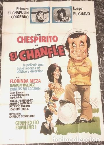 Kino: posters o afiche de la pelicula el chanfle727 chavo
