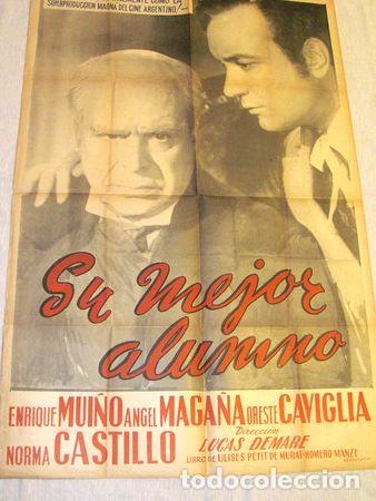 Kino: afiche antiguo con enrique muino