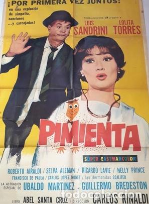 Kino: pimienta afiche luis sandrini lolita torres x37