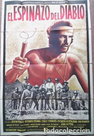 Kino: antiguo afiche de pelicula el espinazo del diablo 563