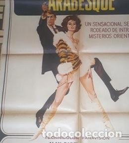 Kino: arabesque afiche gregory peck sophia lorena h2