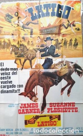 Kino: antiguo afiche de pelicula latigo 559