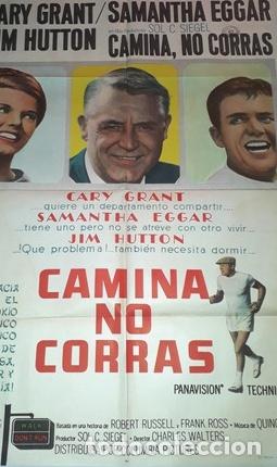 Kino: camina no corras afiche cfotos cary grant jim hutton x20