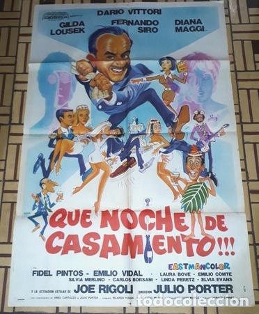 Kino: que noche de casamiento afiche dmaggi dvittori fsiro e27