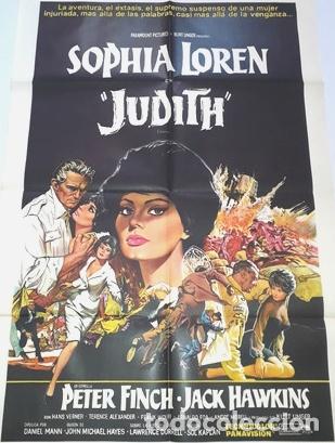 Kino: judith afiche cfotos sophia loren peter finch j11