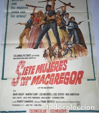 Kino: siete mujeres para los macgregor afiche cfotos dbailey p37
