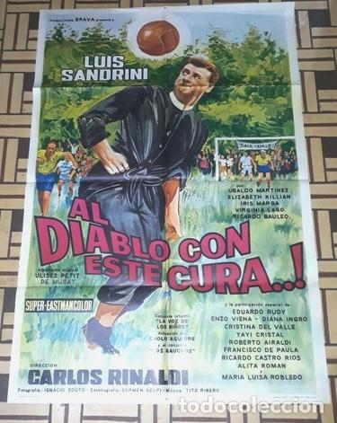 Kino: al diablo con este cura afiche luis sandrini crinaldi d30