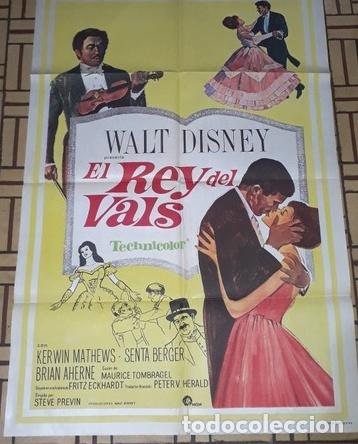 Kino: el rey del vals afiche walt disney kmathews sberger c19