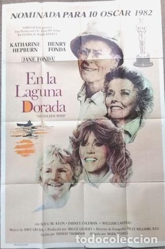 Kino: antiguo afiche de pelicula la laguna dorada 692