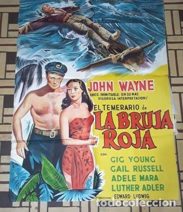 Kino: la bruja roja afiche john wayne gyoung grussell ladler f8