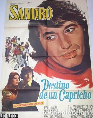 Kino: destino de un capricho afiche sandro eva franco t20
