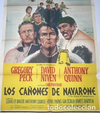 Kino: los canones de navarone afiche geegory peck aquinn k5