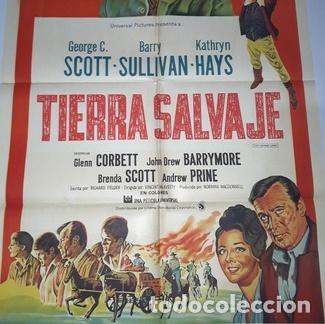 Kino: tierra salvaje afiche george scott bsullivan khays r11