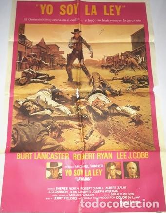 Kino: yo soy la ley afiche cfotos burt lancaster rryan p18