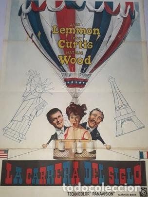 Kino: la carrera del siglo afiche cfotos jack lemmon tcurtis q12