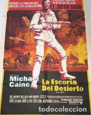 Kino: la escoria del desierto afiche cfotos michael caine j26