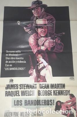 Kino: los bandoleros afiche jstewart dean martin rwelch l25