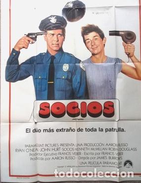 Kino: antiguo afiche de pelicula socios 610