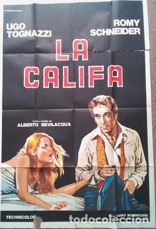 Kino: antiguo afiche de pelicula la califa 583
