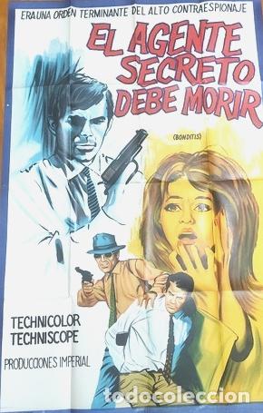 Kino: poster de la pelicula el agente secreto debe morir 847