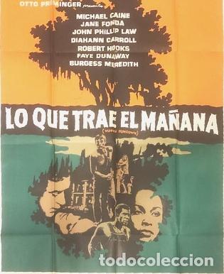 Kino: poster de la pelicula lo que trae el manana 941
