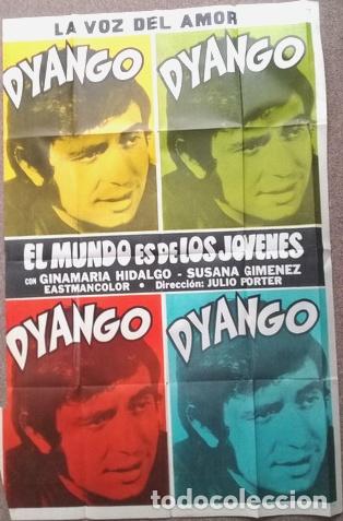 Kino: antiguo afiche de pelicula el mundo es de los jovenes 513