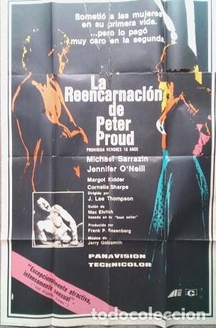 Kino: antiguo afiche de pelicula la reencarnacion 590