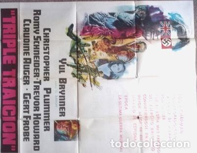 Kino: poster pelicula triple traiccion n 147