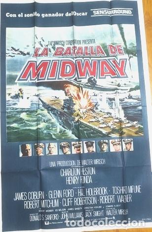 Kino: poster de la pelicula la batalla de midway 824