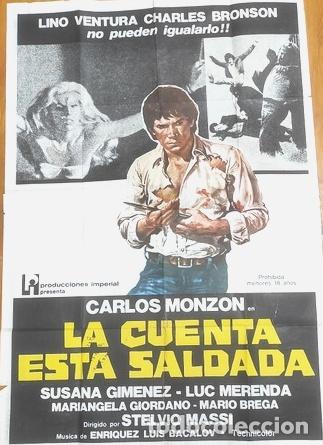 Kino: poster de la pelicula la cuenta esta saldada 856