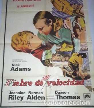 Kino: fiebre de velocidad afiche nalden nadams dthomas r40