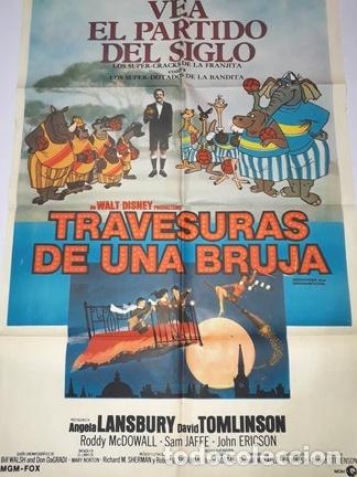 Kino: travesuras de una bruja afiche poster walt disney t12