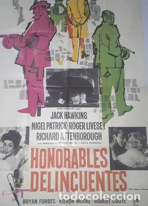 Kino: honorables delincuentes afiche jack hawkins npatrick k44
