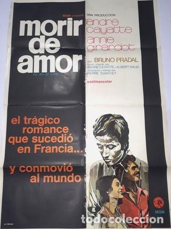 Kino: morir de amor afiche bruno pradal andre cayatte girardot y23