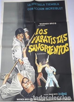 Kino: los karatistas sangrientos afiche warnes bros k28
