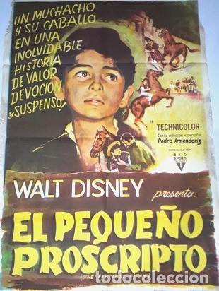 Kino: el pequeno proscripto afiche walt disney andres velazquezp36