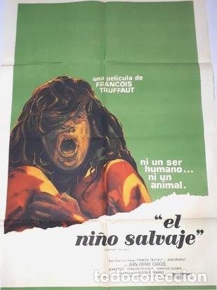 Kino: el nino salvaje afiche francois truffaut jpiere cargol t16
