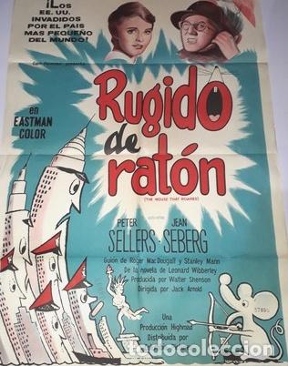 Kino: rugido de raton afiche peter sellers jean seberg p33