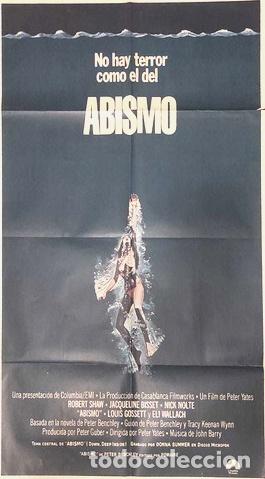 Kino: poster de la pelicula abismo 1040
