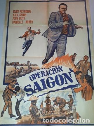 Kino: operacion saigon afiche burt reynolds kieu chinh x6