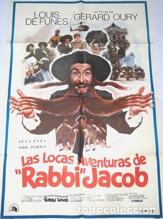 Kino: las locas aventuras de rabbi jacob afiche luis funes v24