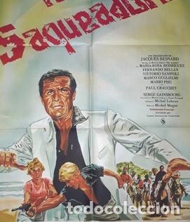 Kino: los saqueadores afiche jean seberg frederick stafford p13