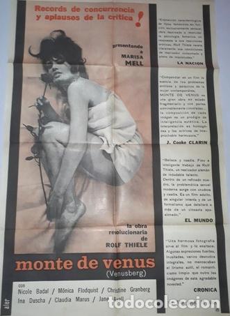 Kino: monte de venus afiche nicole badal monica flodquist n17