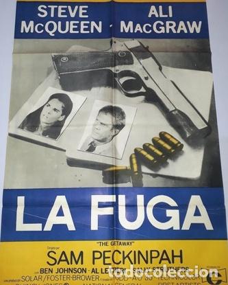 Kino: la fuga afiche steve mcqueen ali macgraw t7