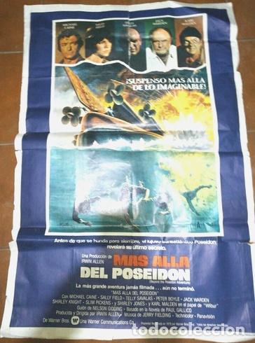 Kino: antiguo afiche de la epocamas alla del poseidonpara restau