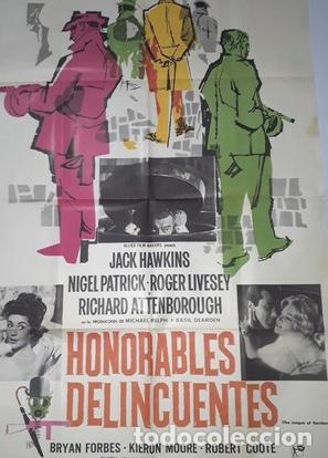 Kino: honorables delincuentes afiche nigel patrick rlivesey k43