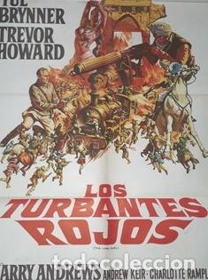 Kino: los turbantes rojos afiche harry andrews yul brynner cd18