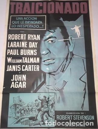 Kino: traicionado afiche robert ryan john agar laraine day n21