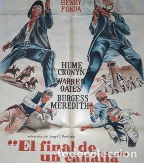 Kino: el final de un canalla afiche kirk douglas henry fonda m20