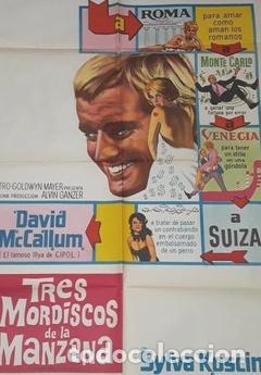 Kino: tres mordiscos de la manzana afiche david mccallum n13